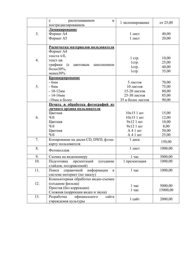 Положение о порядке оказании платных услуг муниципальным казенным учреждением культуры Межпоселенческий организационно-методический центр Тулунского муниципального района. Общие положения